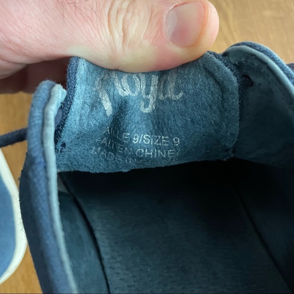 Mens Floyd Blue Lace Up - Picture 4 of 4